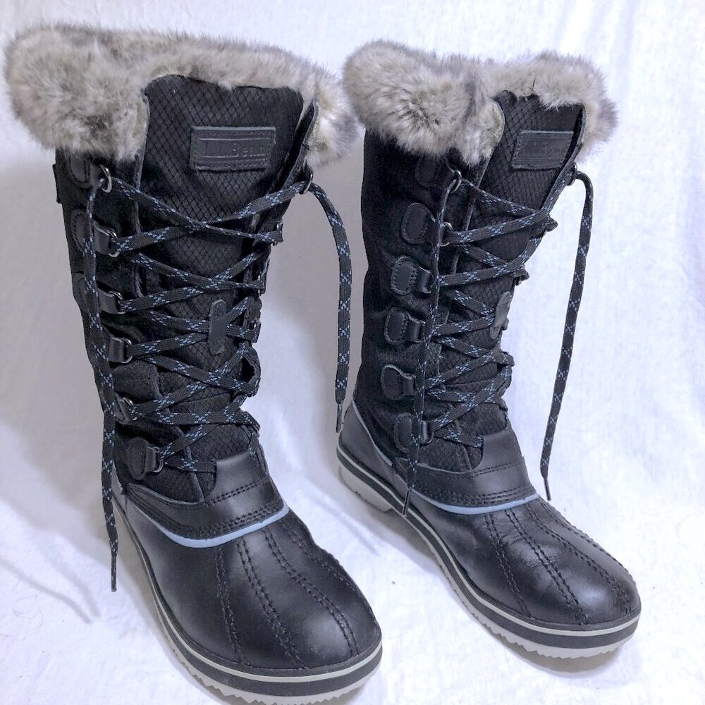 L.L. Bean Rangeley Insulated TEK 2.5 Waterproof Pac Boots Size 8